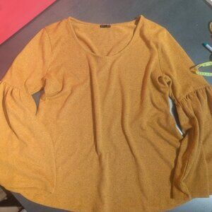 Flattering Bell Sleeve Sweater Top